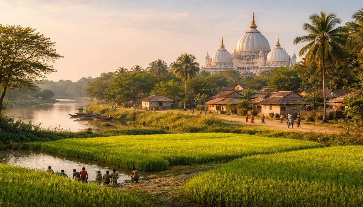 Nadia district scene